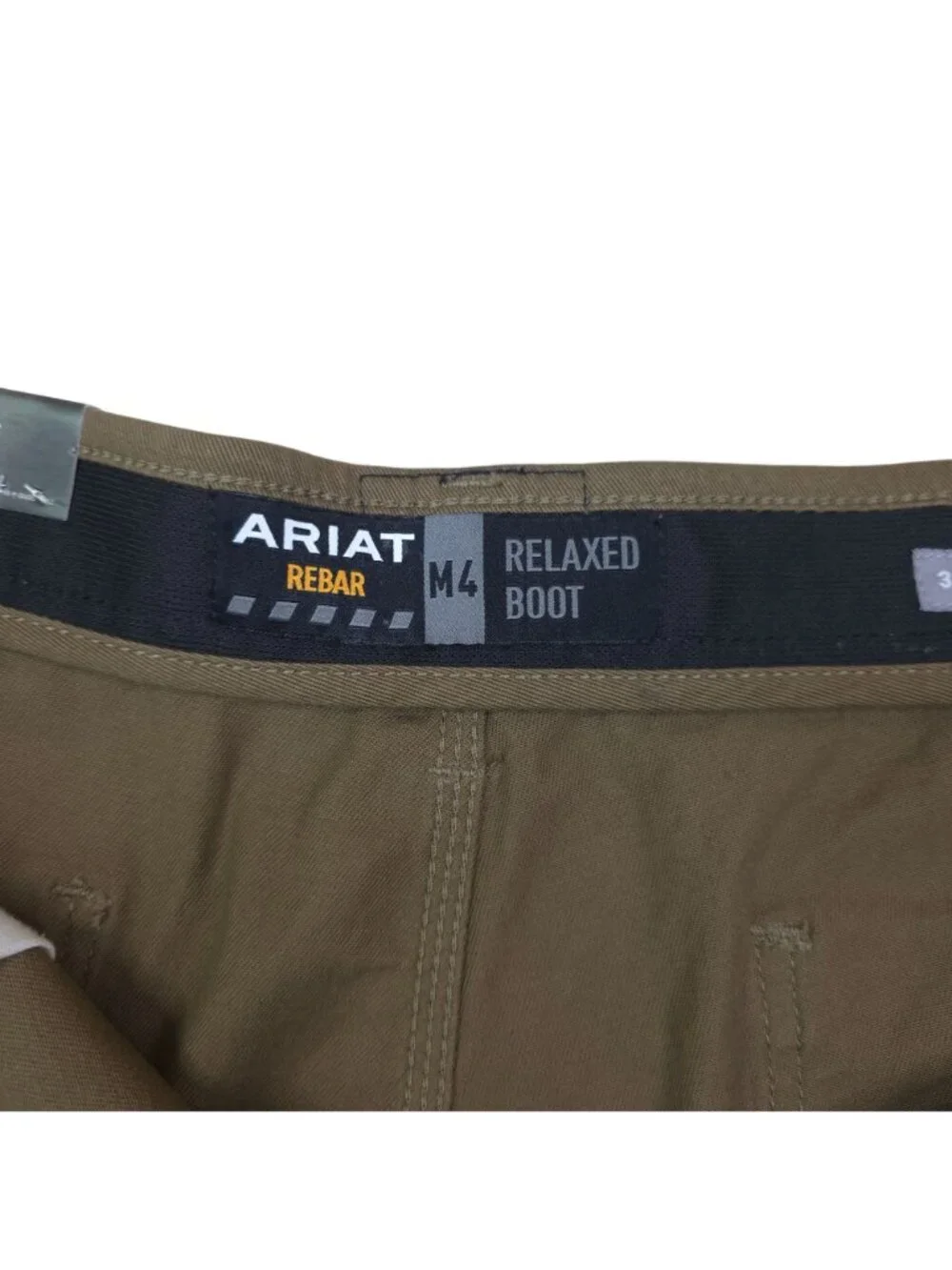 Ariat Work Rebar M4 Relaxed Bootcut Work Pants 36/36 Tan 2X More Durable Cargo